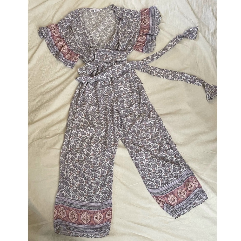 Bohemian printed jumpsuit